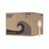 Boardwalk Mediumweight Polypropylene Cutlery, Spoon, 5.31", Plastic, White, 1,000/Carton (BWKSPOONPPMW)