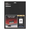Avery Permatrack Durable White Asset Tag Labels, Laser Printers, 1.25 X 2.75, White, 14/sheet, 8 Sheets/pack (AVE61529)