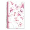 Blue Sky BCA Orchid Weekly/Monthly Planner, Orchids Artwork, 8 x 5, White/Pink Cover, 12-Month (Jan to Dec): 2025 (BLS14208425)
