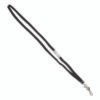 Advantus Deluxe Safety Lanyards, Metal J-Hook Style, 36" Long, Black, 24/Box (AVT75404)