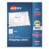 Avery White Shipping Labels-Bulk Packs, Inkjet/laser Printers, 3.5 X 5, White, 4/sheet, 250 Sheets/box (AVE95935)