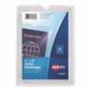Avery Top-Load Clear Vinyl Envelopes W/thumb Notch, 4 X 6, Clear, 10/pack (AVE74806)
