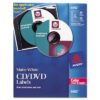 Avery Laser Cd Labels, Matte White, 30/pack (AVE6692)