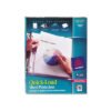 Avery Quick Top And Side Loading Sheet Protectors, Letter, Diamond Clear, 50/box (AVE73802)