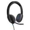 Logitech H540 Binaural Over The Head Corded Headset, Black (LOG981000510)