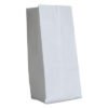 General Grocery Paper Bags, #16 Size, 7.75" x 4.75" x 16", White, 500/Bundle (BAGGW16500)