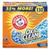 Arm & Hammer Power Of Oxiclean Powder Detergent, Fresh, 9.92 Lb Box, 3/carton (CDC3320000108)