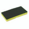 Continental Medium-Duty Scrubber Sponge, 3.13 X 6.25, 0.88 Thick, Yellow/green, 5/pack, 8 Packs/carton (CMCSS652)