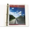 C-Line Poly Binder Pockets, 9.25 x 11.5, Clear, 5/Pack (CLI57537)