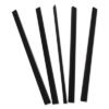 C-Line Slide 'N Grip Binding Bars, 40-Sheet Capacity, 11 x 0.25, Black, 100/Box (CLI34441)