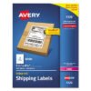 Avery Shipping Labels W/ Trueblock Technology, Laser Printers, 5.5 X 8.5, White, 2/sheet, 100 Sheets/box (AVE5126)