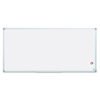 MasterVision Earth Gold Ultra Magnetic Dry Erase Boards, 96" x 48", White Surface, Satin Aluminum Frame (BVCMA2107790)