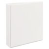 Avery Durable View Binder With Durahinge And Ezd Rings, 3 Rings, 2" Capacity, 11 X 8.5, White, (9501) (AVE09501)