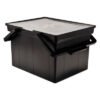 Advantus Companion Portable File, Letter/legal Files, 17" X 14" X 11", Black (AVTTLF2B)
