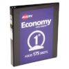 Avery Economy View Binder With Round Rings , 3 Rings, 1" Capacity, 11 X 8.5, Black, (5710) (AVE05710)