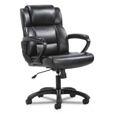 Sadie Mid-Back Executive Chair, Supports Up To 225 Lb, 19" To 23" Seat Height, Black (BSXVST305)