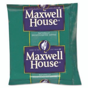 Maxwell House Coffee, Original Roast Decaf, 1.1 Oz Pack, 42/carton (MWH390390)