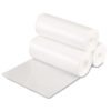 Boardwalk High-Density Can Liners, 16 gal, 7 mic, 24" x 31", Natural, Perforated Roll, 50 Bags/Roll, 20 Rolls/Carton (BWK243108)