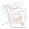 C-Line Standard Weight Polypropylene Sheet Protectors, Non-Glare, 2", 11 x 8.5, 50/Box (CLI62038)