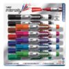 BIC Intensity Advanced Dry Erase Marker, Tank-Style, Broad Chisel Tip, Assorted Colors, Dozen (BICGELITP121AST)