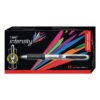 BIC Intensity Ultra Fine Tip Permanent Marker, Ultra-Fine Needle Tip, Tuxedo Black, Dozen (BICGPMU11BK)