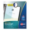 Avery Top-Load Poly Sheet Protectors, Heavyweight, Letter, Nonglare, 200/box (AVE74401)