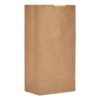 General Grocery Paper Bags, #4 Size, Extra-Heavy-Duty, 5" x 3.13" x 9.88", Natural, 500/Bundle (BAGGX4500)