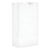 General Grocery Paper Bags, #10 Size, 6.31" x 4.19" x 12.38", White, 2,000/Bundle (BAGGW10)