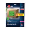 Avery High-Visibility Permanent Laser Id Labels, 8.5 X 11, Asst. Neon, 15/pack (AVE5975)