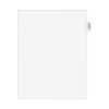 Avery Avery-Style Preprinted Legal Side Tab Divider, 26-Tab, Exhibit V, 11 x 8.5, White, 25/Pack, (1392) (AVE01392)