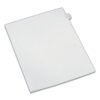 Avery Preprinted Legal Exhibit Side Tab Index Dividers, Allstate Style, 10-Tab, 4, 11 X 8.5, White, 25/pack (AVE82202)