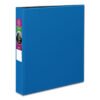 Avery Durable Non-View Binder With Durahinge And Slant Rings, 3 Rings, 1.5" Capacity, 11 X 8.5, Blue (AVE27351)