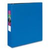 Avery Durable Non-View Binder With Durahinge And Slant Rings, 3 Rings, 2" Capacity, 11 X 8.5, Blue (AVE27551)