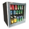 Avanti 1.6 Cu. Ft. Refrigerator/beverage Cooler, 18.25 X 17.25 X 20, Black/platinum Trim Glass Door (AVAARBC17T2PG)