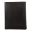 Bond Street, Ltd. Faux-Leather Padfolio With Solar Calculator, 9 X 12 Pad, 9.75 X 12.5, Black (BND5040BSBLACK)