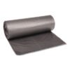 Boardwalk Low-Density Waste Can Liners, 60 gal, 1.1 mil, 38" x 58", Gray, Perforated Roll, 20 Bags/Roll, 5 Rolls/Carton (BWK3858SEH)