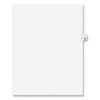 Avery Preprinted Legal Exhibit Side Tab Index Dividers, Avery Style, 10-Tab, 34, 11 X 8.5, White, 25/pack, (1034) (AVE01034)