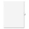 Avery Preprinted Legal Exhibit Side Tab Index Dividers, Avery Style, 26-Tab, M, 11 X 8.5, White, 25/pack, (1413) (AVE01413)