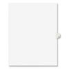 Avery Preprinted Legal Exhibit Side Tab Index Dividers, Avery Style, 26-Tab, N, 11 X 8.5, White, 25/pack, (1414) (AVE01414)