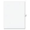Avery Preprinted Legal Exhibit Side Tab Index Dividers, Avery Style, 10-Tab, 13, 11 X 8.5, White, 25/pack (AVE11923)