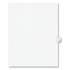 Avery Preprinted Legal Exhibit Side Tab Index Dividers, Avery Style, 10-Tab, 15, 11 X 8.5, White, 25/pack (AVE11925)