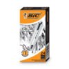 BIC Clic Stic Ballpoint Pen Value Pack, Retractable, Medium 1 Mm, Black Ink, White Barrel, 24/pack (BICCSM241BK)