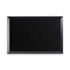 MasterVision Kamashi Wet-Erase Board, 36" x 24", Black Surface, Black Wood Frame (BVCMM07151620)