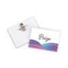 C-Line Name Badge Kits, Top Load, 3 1/2 X 2 1/4, Clear, Combo Clip/pin, 50/box (CLI95723)