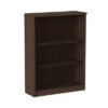 Alera Valencia Series Bookcase, Three-Shelf, 31.75w x 14d x 39.38h, Espresso (ALEVA634432ES)