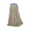 Boardwalk Cut-End Lie-Flat Wet Mop Head, Cotton, 16oz, White, 12/carton (BWK716CCT)