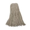 Boardwalk Mop Head, Economical Lie-Flat Head, Cotton Fiber, 32oz, White, 12/carton (BWK732C)