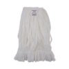 Boardwalk Mop Head, Looped, Enviro Clean With Tailband, Medium, White, 12/carton (BWK8002)