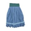 Boardwalk Microfiber Looped-End Wet Mop Heads, Medium, Blue, 12/carton, 12/carton (BWKMWTMBCT)