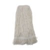 Boardwalk Pro Loop Web/tailband Wet Mop Head, Rayon, 24oz, White, 12/carton (BWK424RCT)